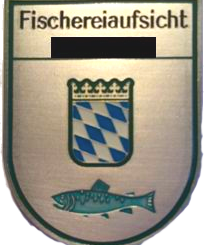 Plakette Fischereiaufseher